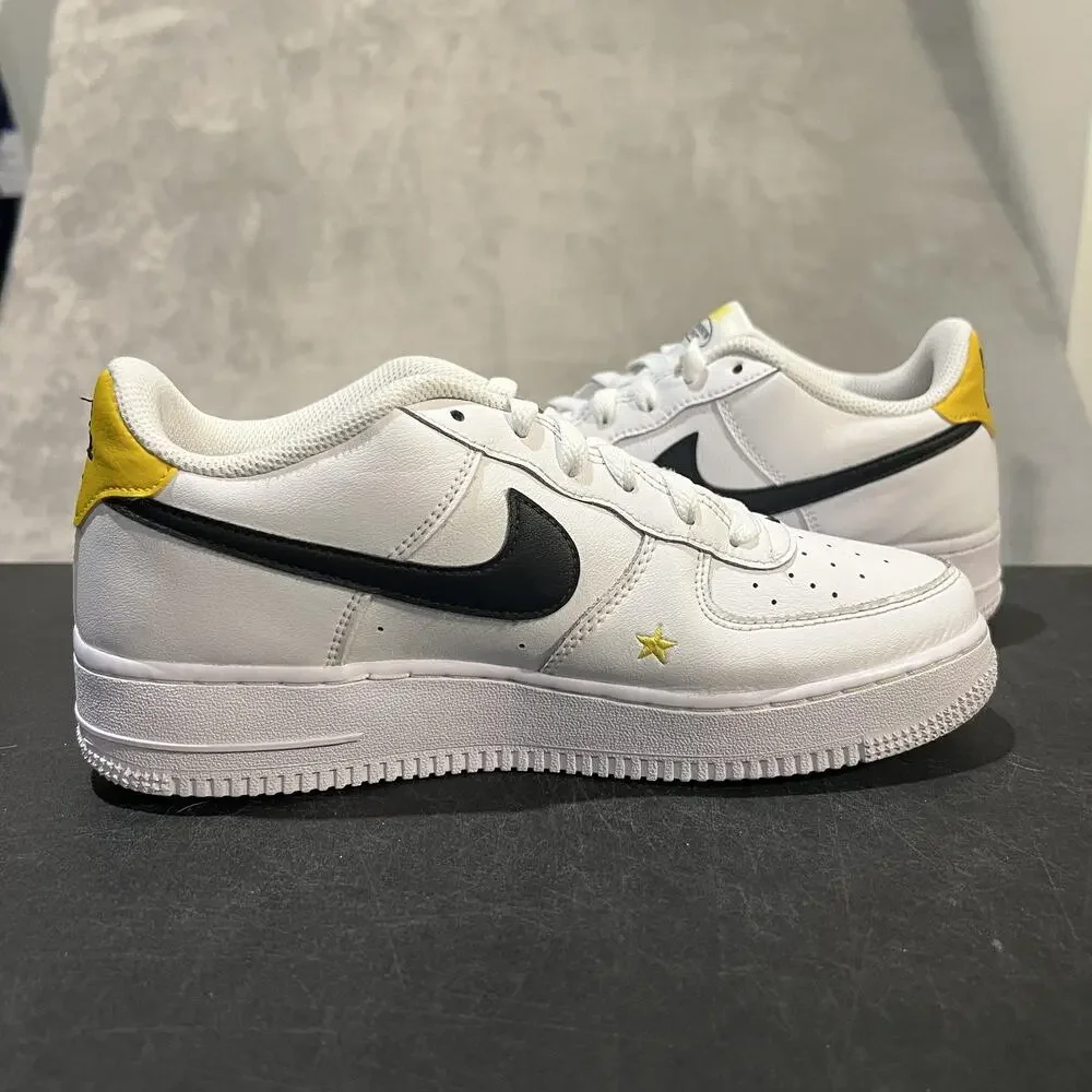 Nike Air Force 1 Shoes Youth Size 5.5Y White Black Have A Nike Day DM0983-101